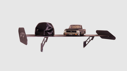 GT3 Wing Shelf – Phantom Black  –  All Aluminum - Display